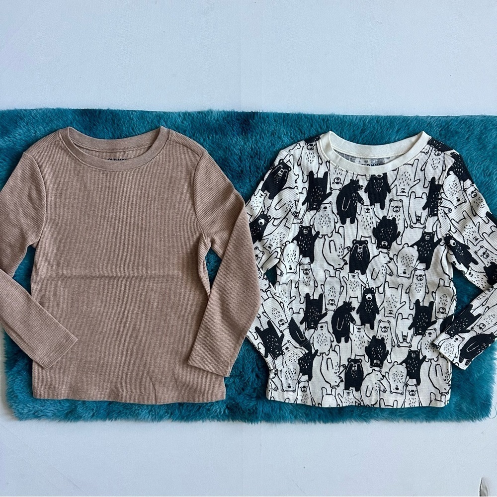 Old Navy Long Sleeve Thermal Shirts Size 5T